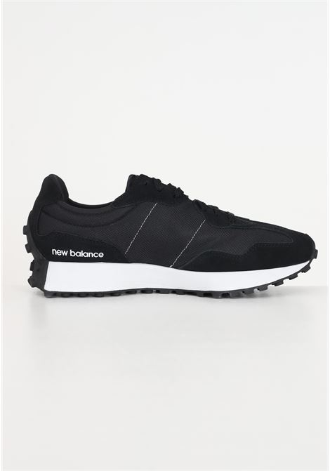 Black and white men's sneakers 327 model NEW BALANCE | MS327CBW.